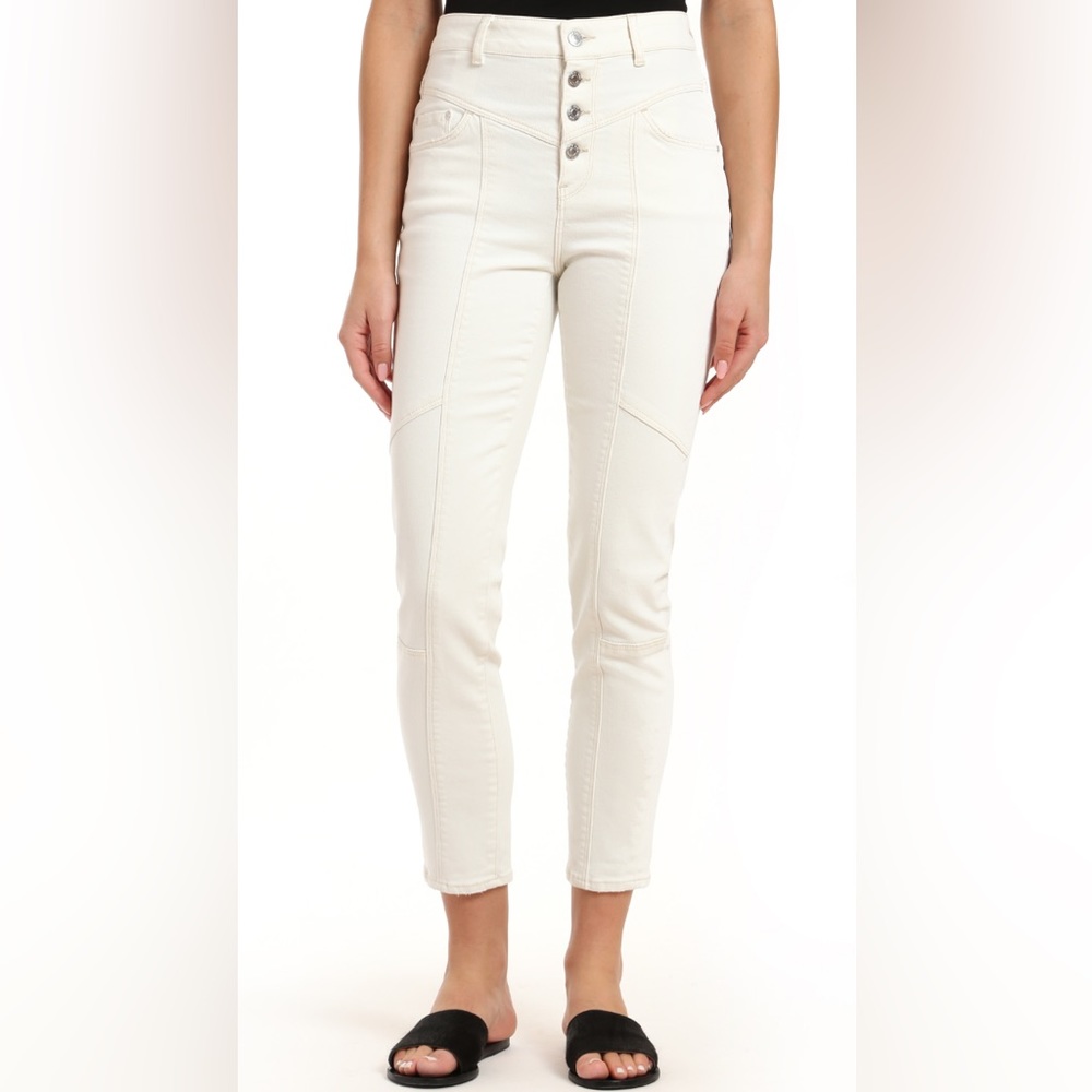 Women off white denim